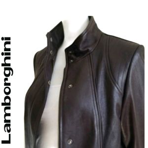 Tonino Lamborghini Leather Jacket NWOT!